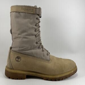 Timberland Mixed-Media Gaiter Men's Boots 03885-NH Sand Mens Size 12 Lace Up